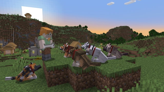 Minecraft añade 8 nuevos tipos de lobo