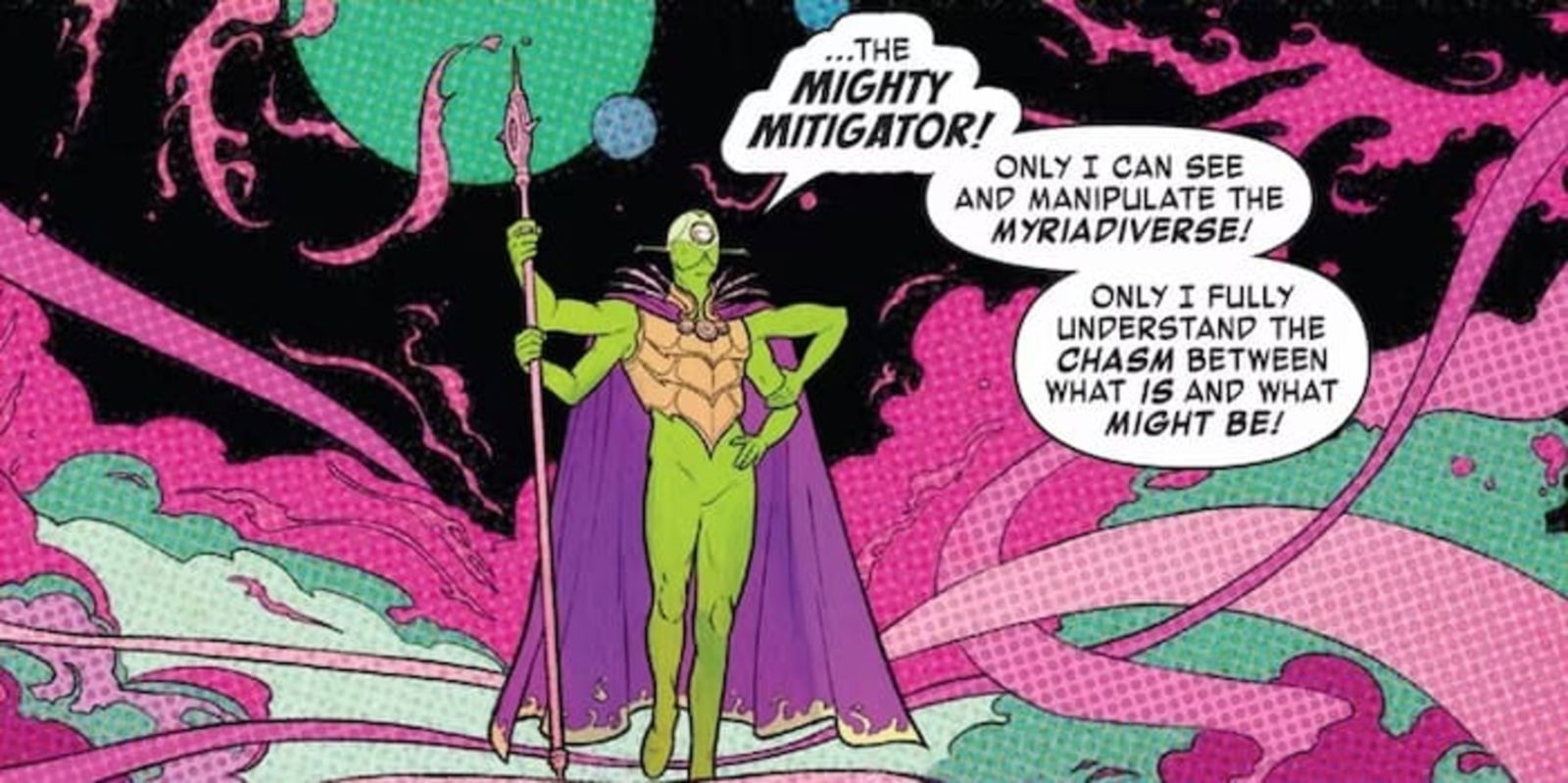 The Mighty Mitigator es un nuevo personaje de los cómics de Marvel que tiene un poder bastante peculiar y aspiraciones oscuras