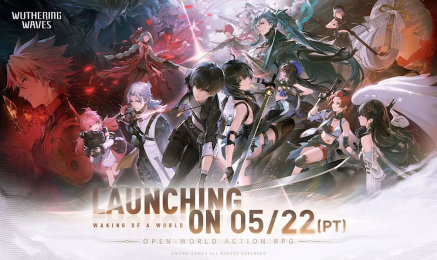 Wuthering Waves se estrenará de forma oficial el próximo 22 de mayo de 2024