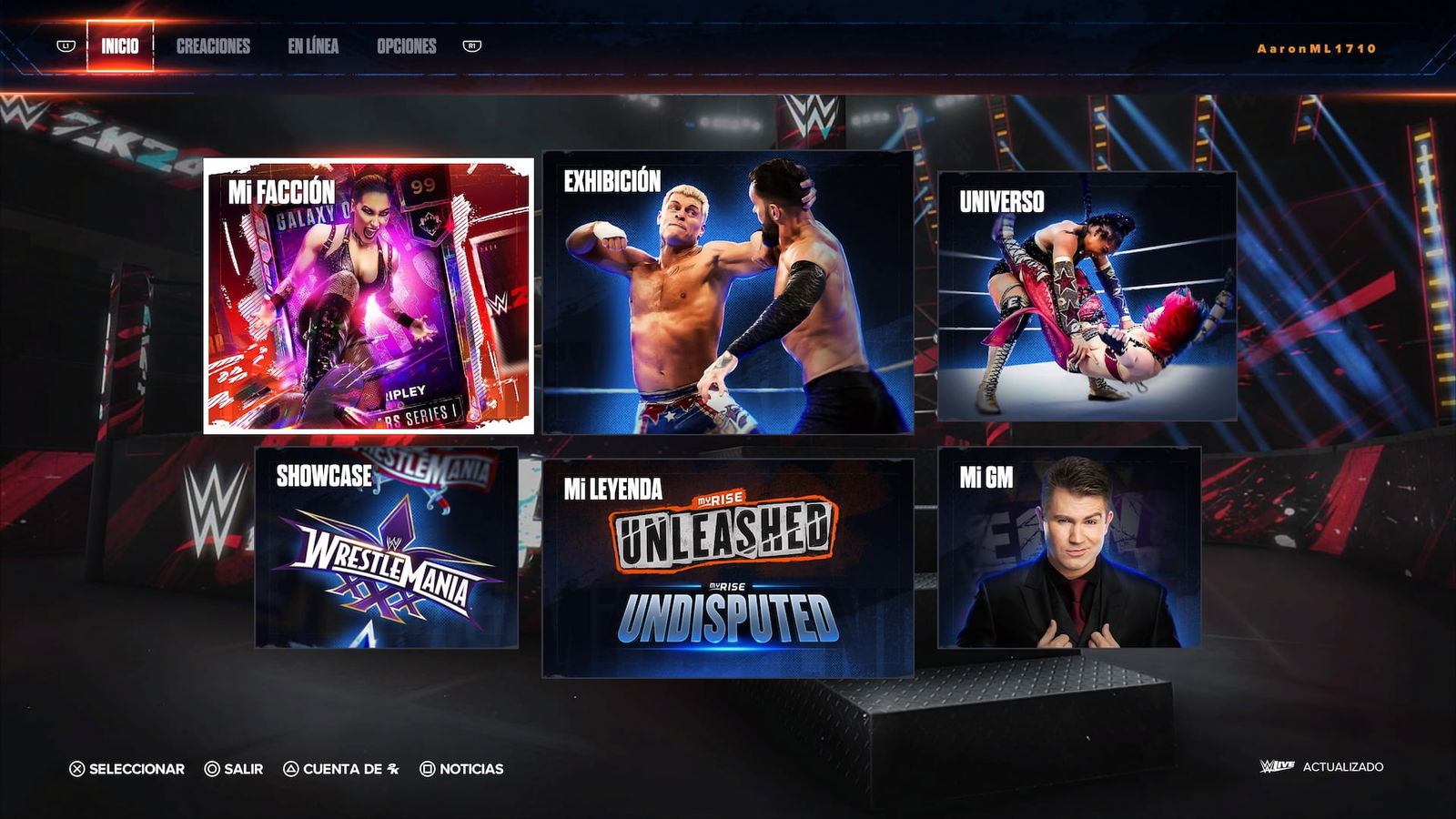 WWE 2K24 Modos