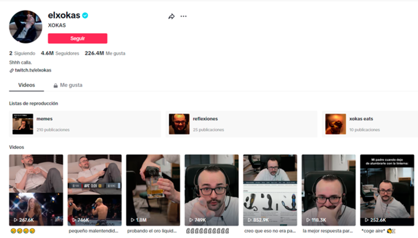 Cuánto dinero gana ElXokas en Twitch, YouTube, redes sociales y patrocinios