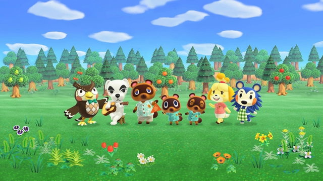 Un jugador de Animal Crossing utiliza carcasas de Nintendo DS para hacer jardines increíbles