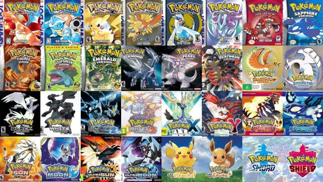 Un jugador de Pokémon crea un altar para todos los juegos de la franquicia