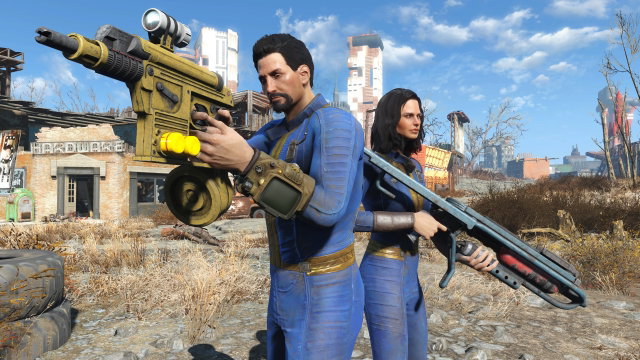 Un jugador de Fallout 4 es derrotado por un coche de la forma más inesperada