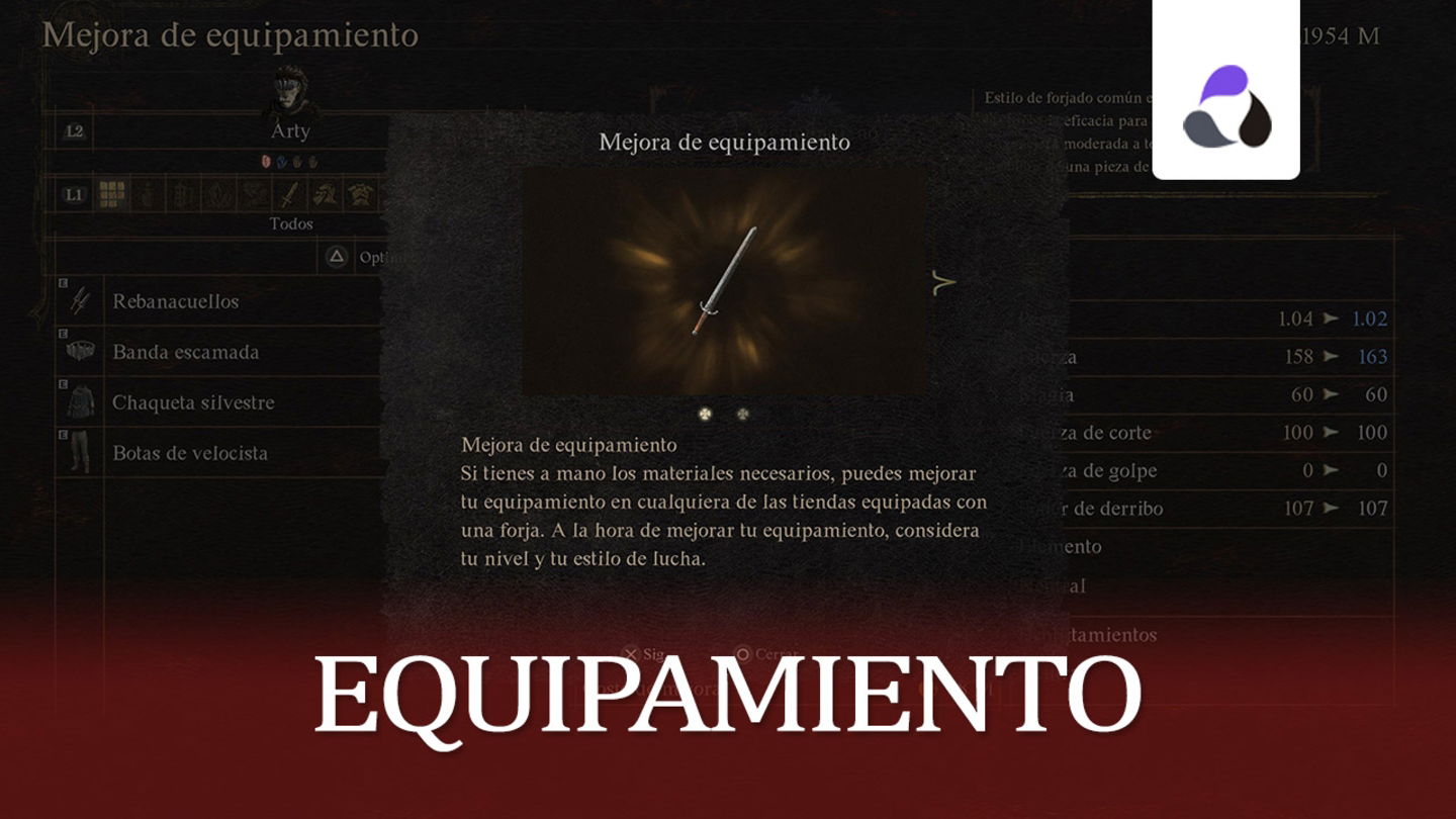 Cómo mejorar nuestro equipamiento en Dragon's Dogma 2