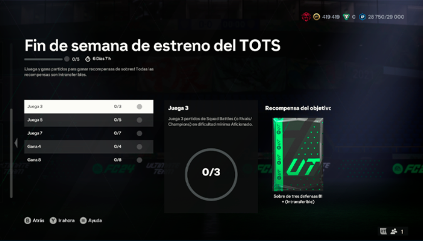 EA Sports FC 24 Ultimate Team: consigue gratis todos estos sobres para los TOTS