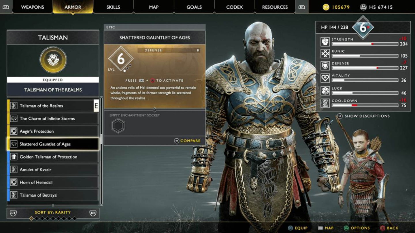 God of War hace referencia a un personaje de Thanos y muchos no lo sabían