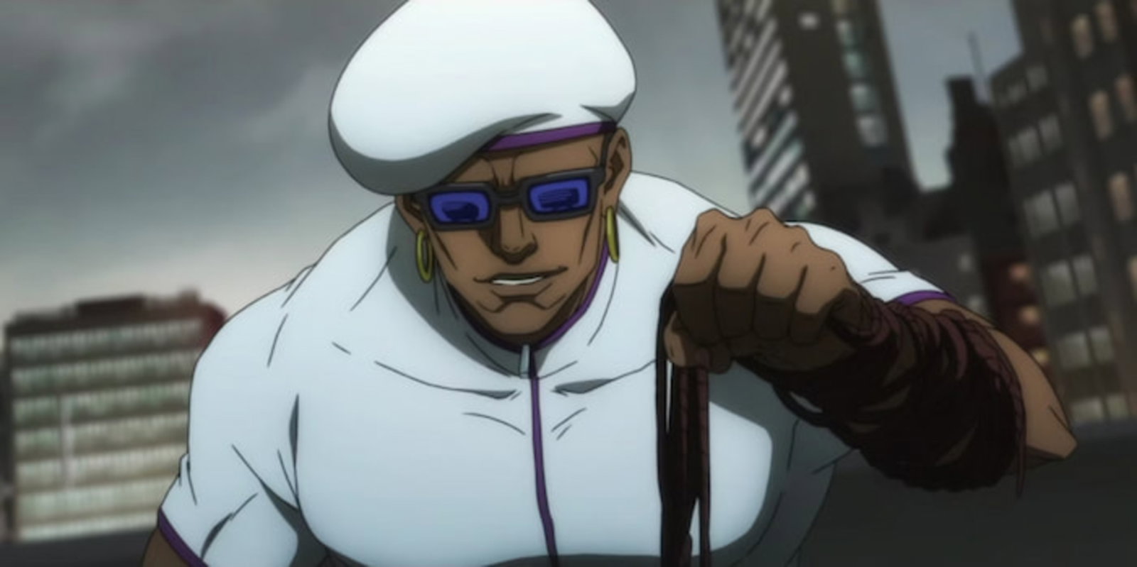Miguel es un hechicero muy poderoso y que se las arregló para sobrevivir sin lesiones al combate contra Gojo