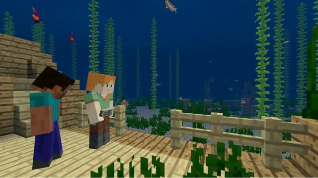 Un jugador de Minecraft descubre una utilidad secreta de las burbujas