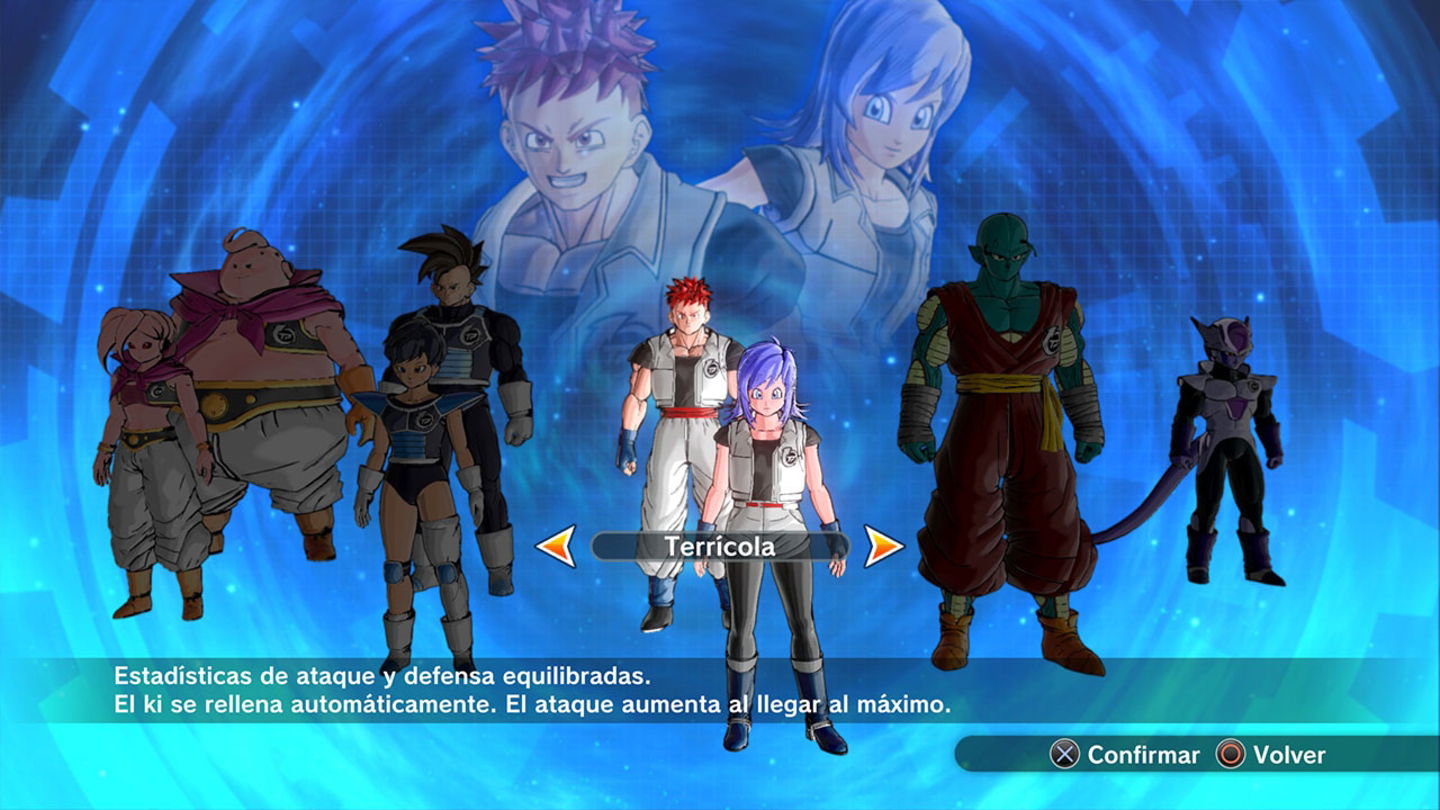 Podremos elegir entre 5 razas distintas en Dragon Ball Xenoverse 2