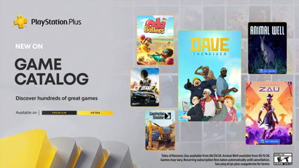 PlayStation Plus Extra y Premium anuncia la lista completa de juegos para abril de 2024.