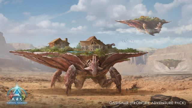 Esta increíble criatura de Scorched Earth te permite tener un refugio móvil en ARK Survival Ascended