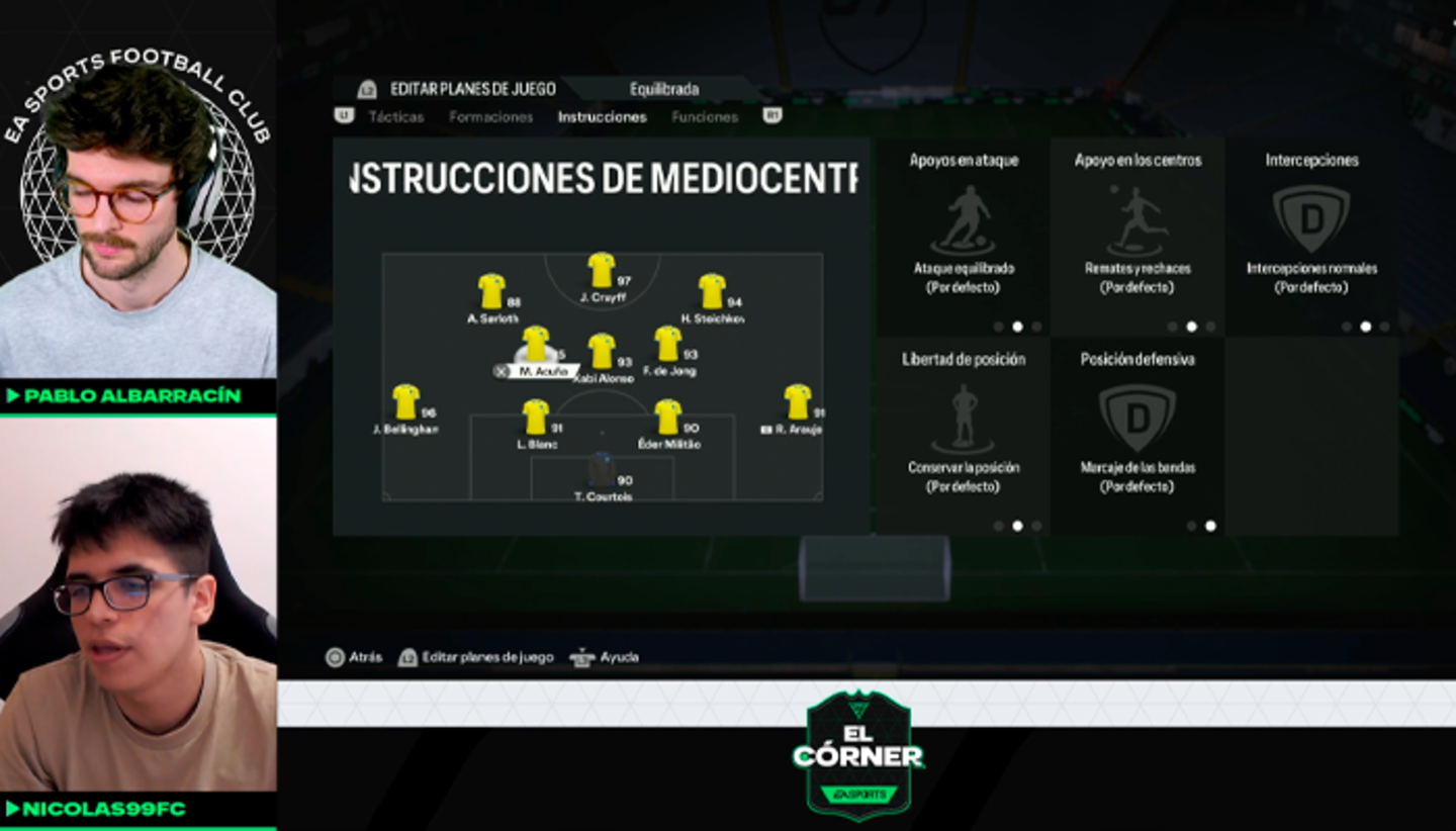 EA Sports FC 24 Ultimate Team: estas son las tácticas que utilizó el campeón de LaLiga FC Pro Cup