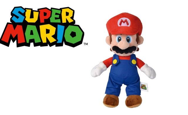 Compra el espectacular peluche de Mario en My Nintendo Store al mejor precio