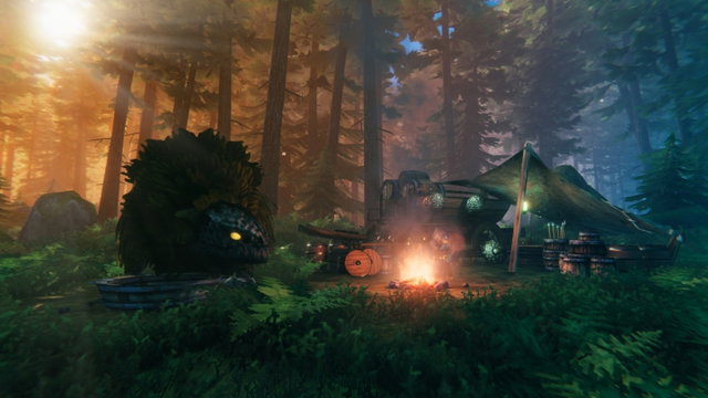 Este jugador de Valheim crea una impresionante mansión en el Bosque Negro