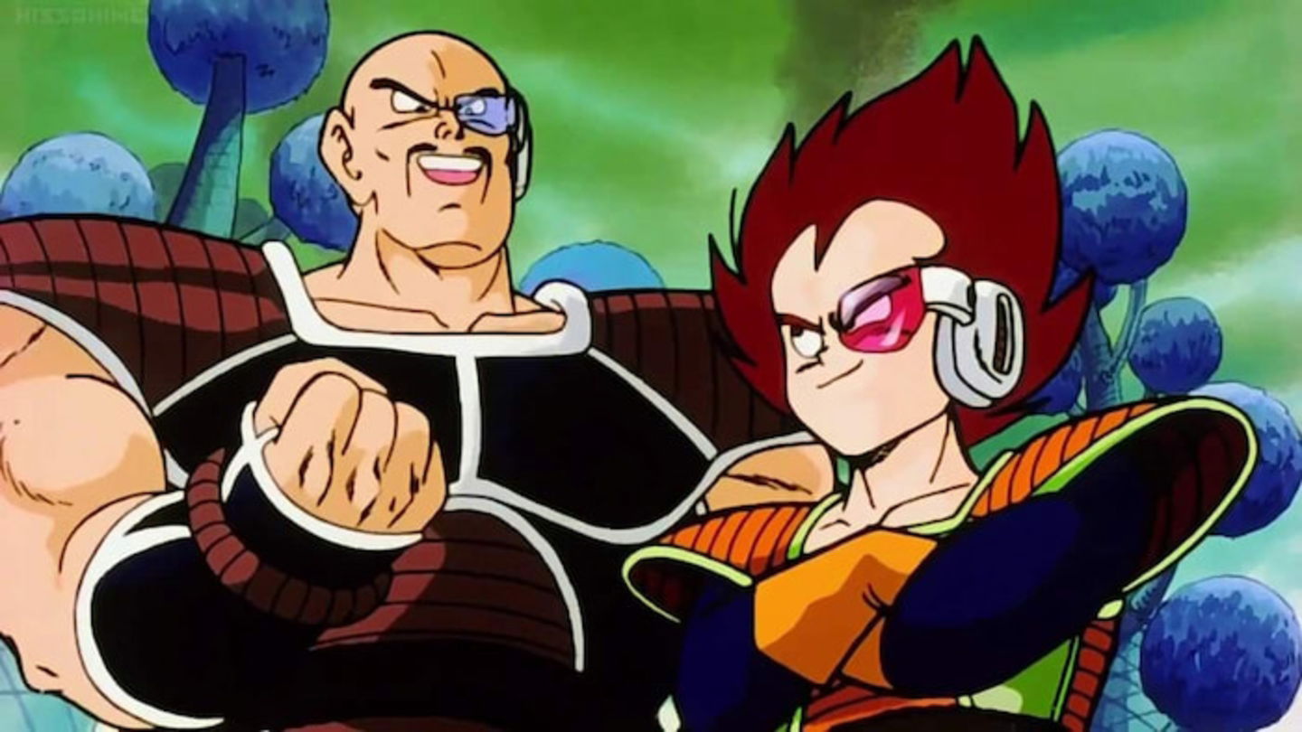 Vegeta se comportó como un monstruo incluso en contra de sus aliados, Nappa y Raditz