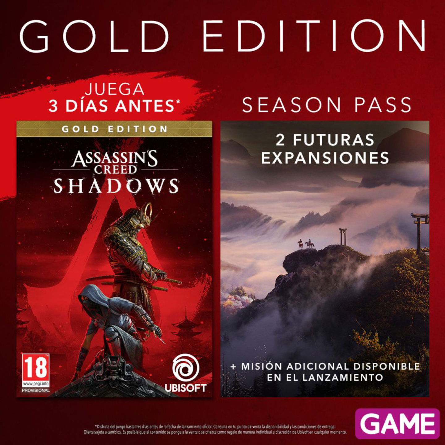 Assassin's Creed Shadows Gold Edition