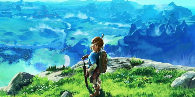 Recrean el mapa de Zelda: Breath of the Wild con LEGO