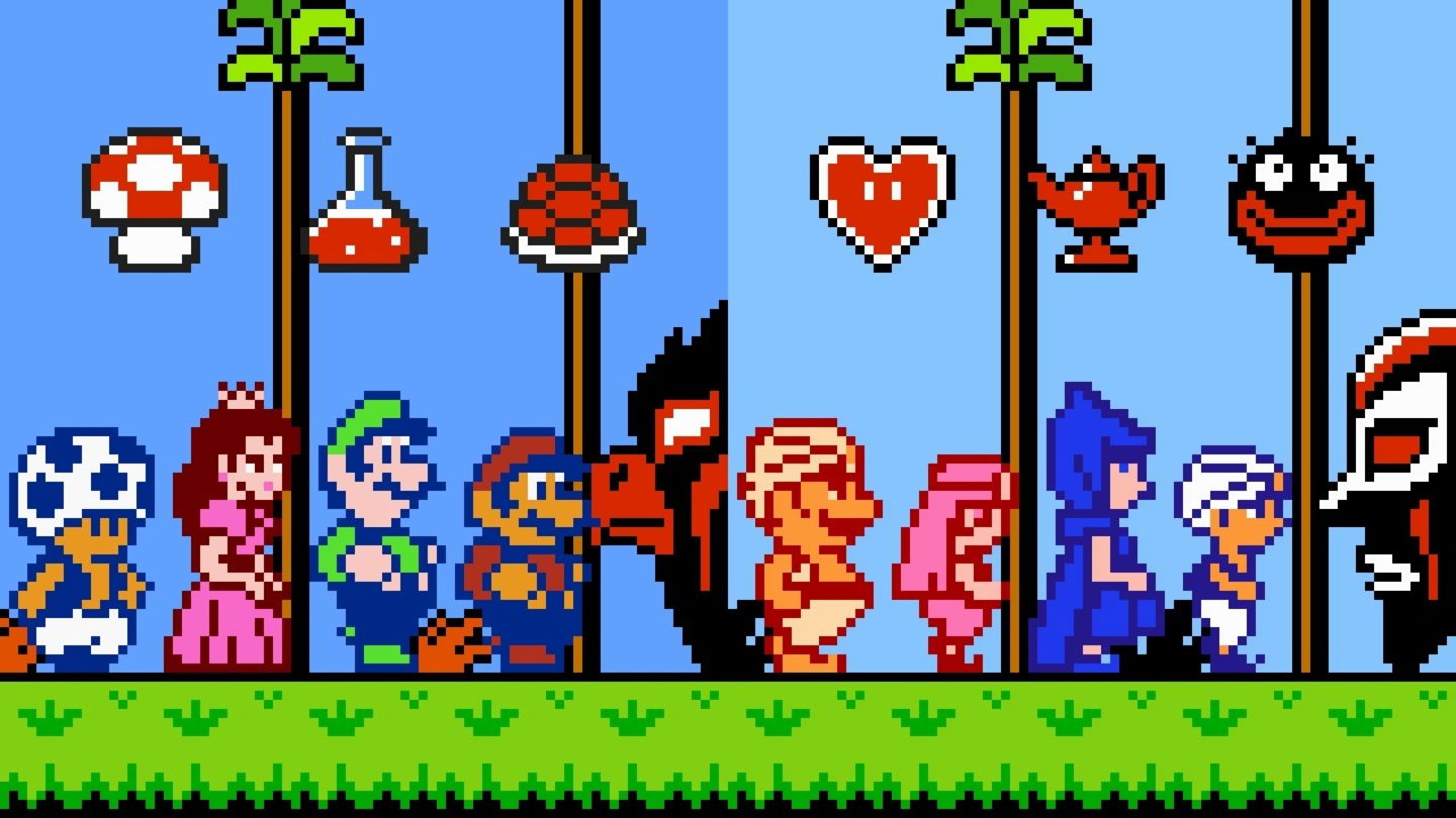 Super Mario Bros. 2 en realidad iba a llamarse Doki Doki Panic