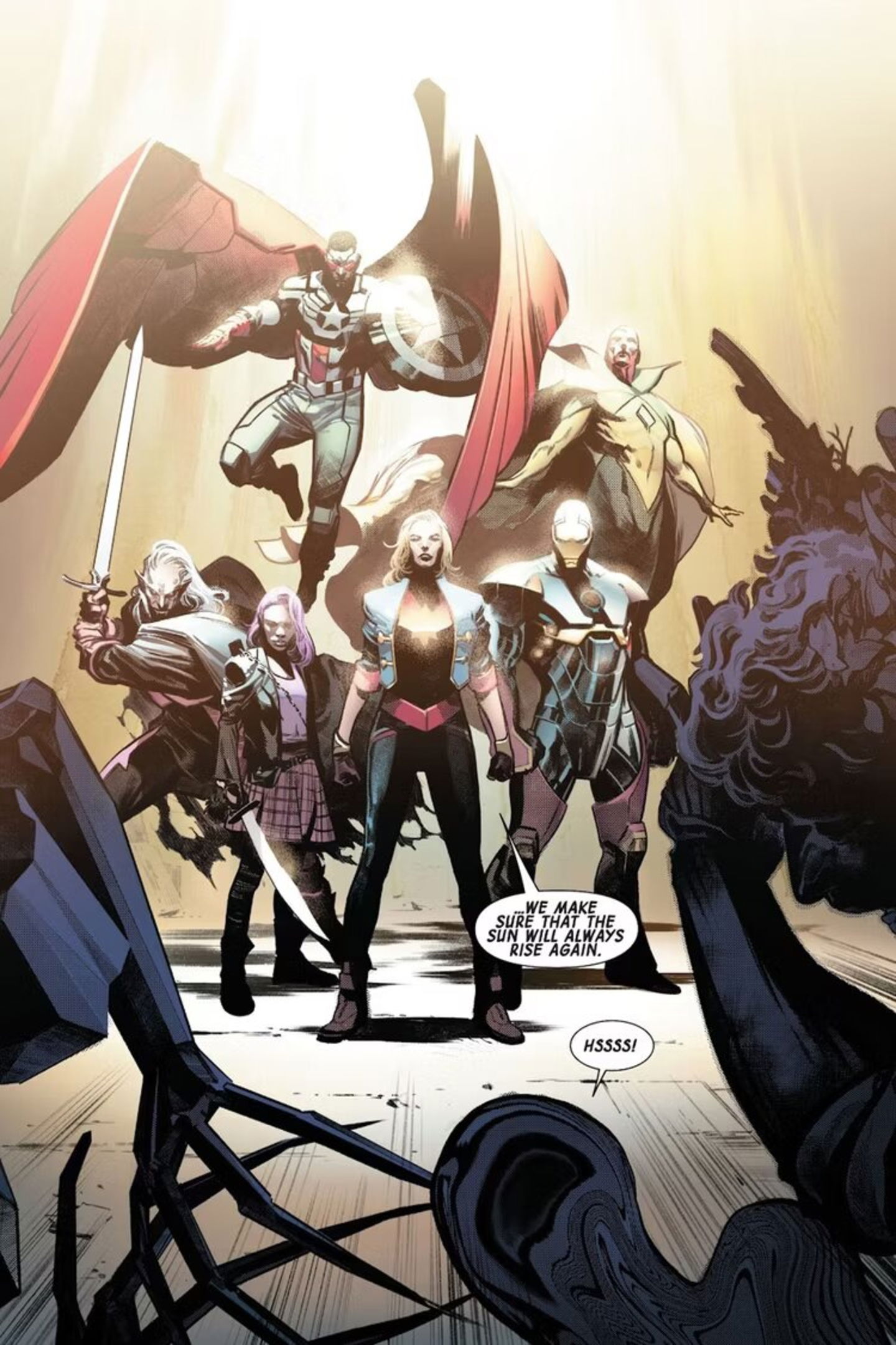 Vengadores Blood Hunt Marvel Comics