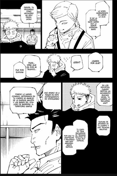 El capítulo 258 del manga de Jujutsu Kaisen revela un nuevo flashback del arco de entrenamiento