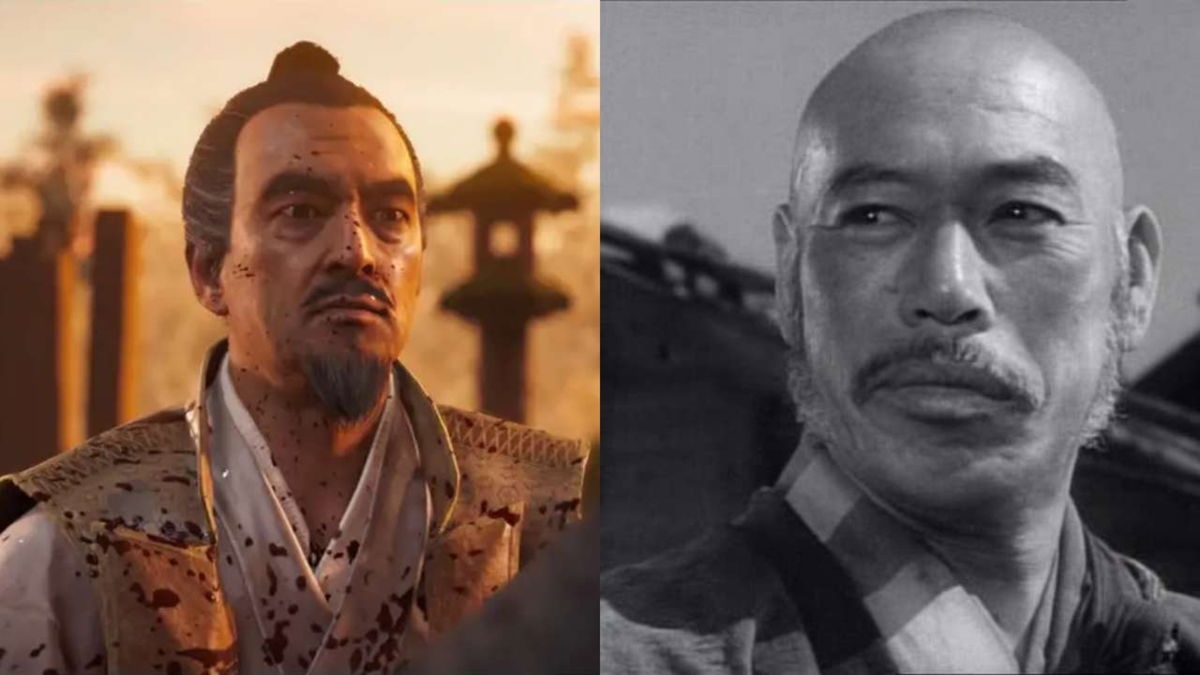 Un personaje de Ghost of Tsushima hace homenaje al actor Takashi Shimura