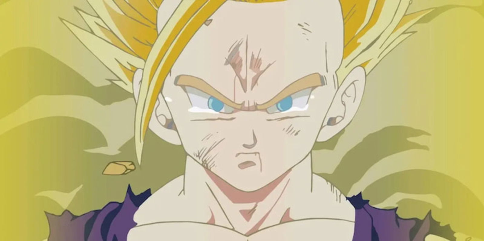 Gohan se ha visto obligado a luchar desde temprana edad, lo que va en contra de su verdadera naturaleza