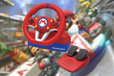 Barato y con licencia oficial: este volante para Nintendo Switch tiene un precio imbatible
