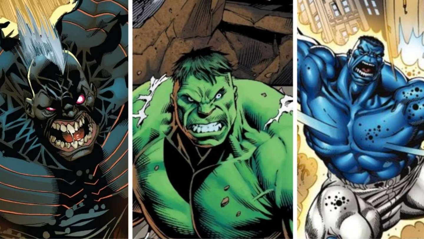 Marvel: el color de piel de los diferentes Hulk tiene un significado