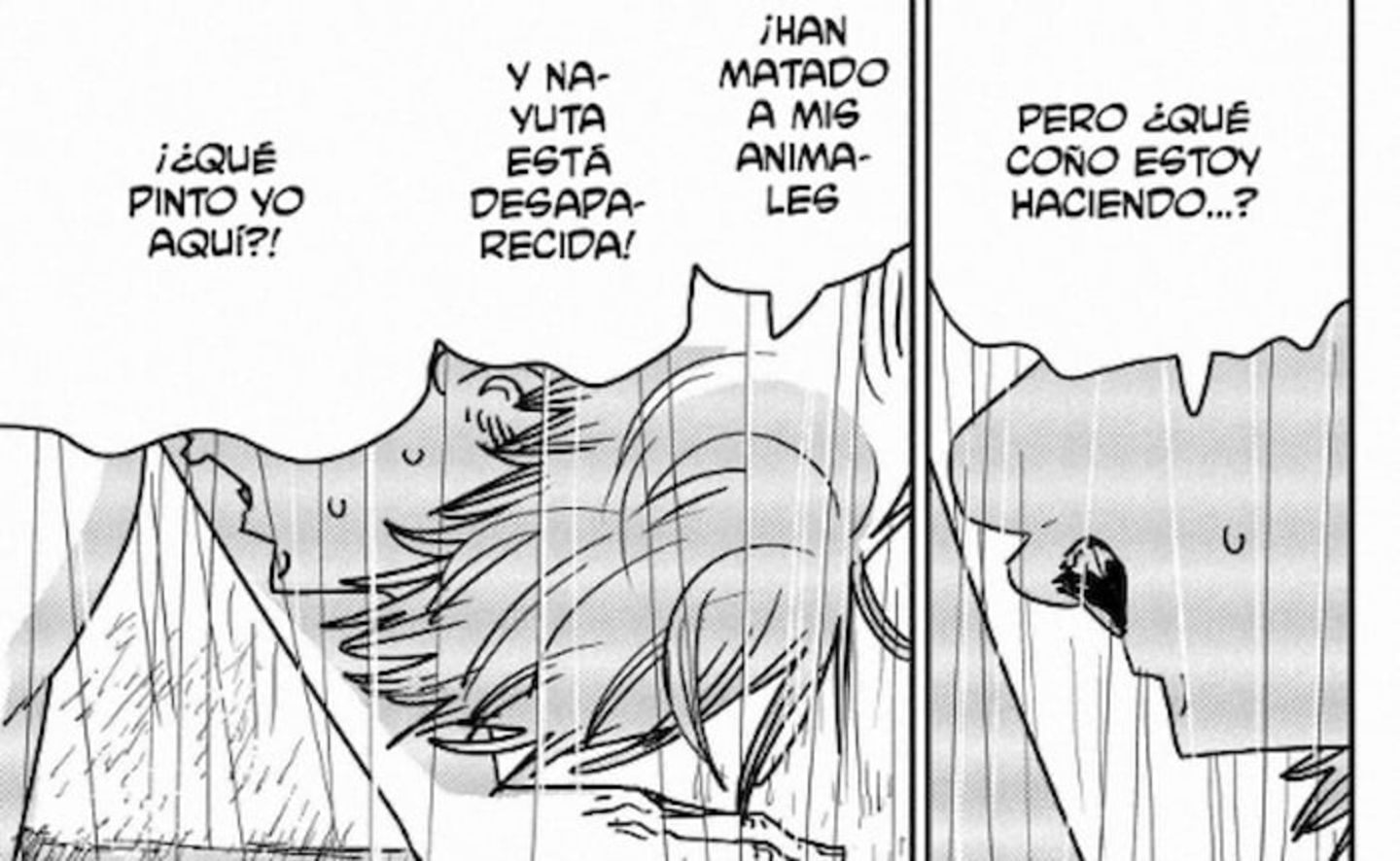 Las emociones abruman a Denji y este no puede evitar tener un quienbre mental, lo que lo lleva a hacer una importante reflexión