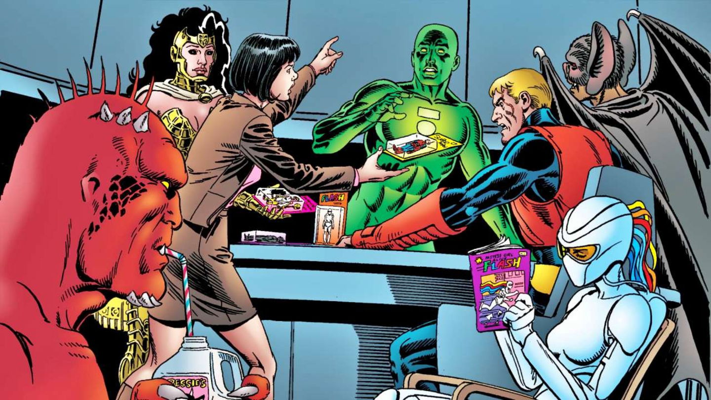 Stan Lee también colaboró con DC Cómics en esta interesante serie