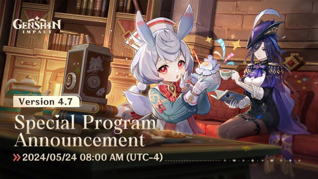 Estos son los nuevos personajes y novedades para la versión 4.7 de Genshin Impact