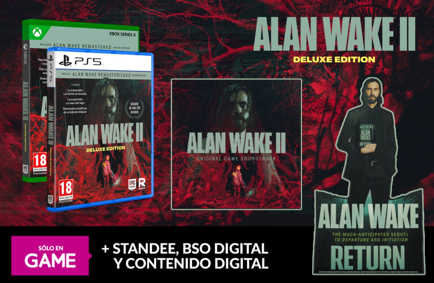 Alan Wake II - Deluxe Edition en físico