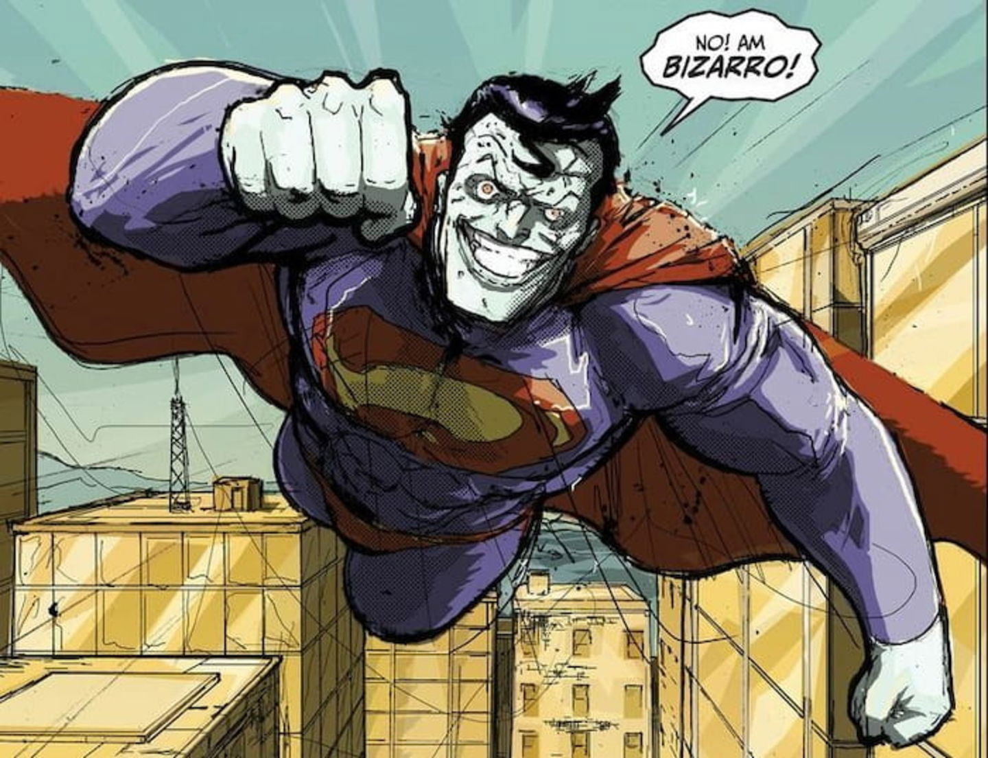 Bizarro es un personaje sumamente interesante, pues se convirtió en un antihéroe