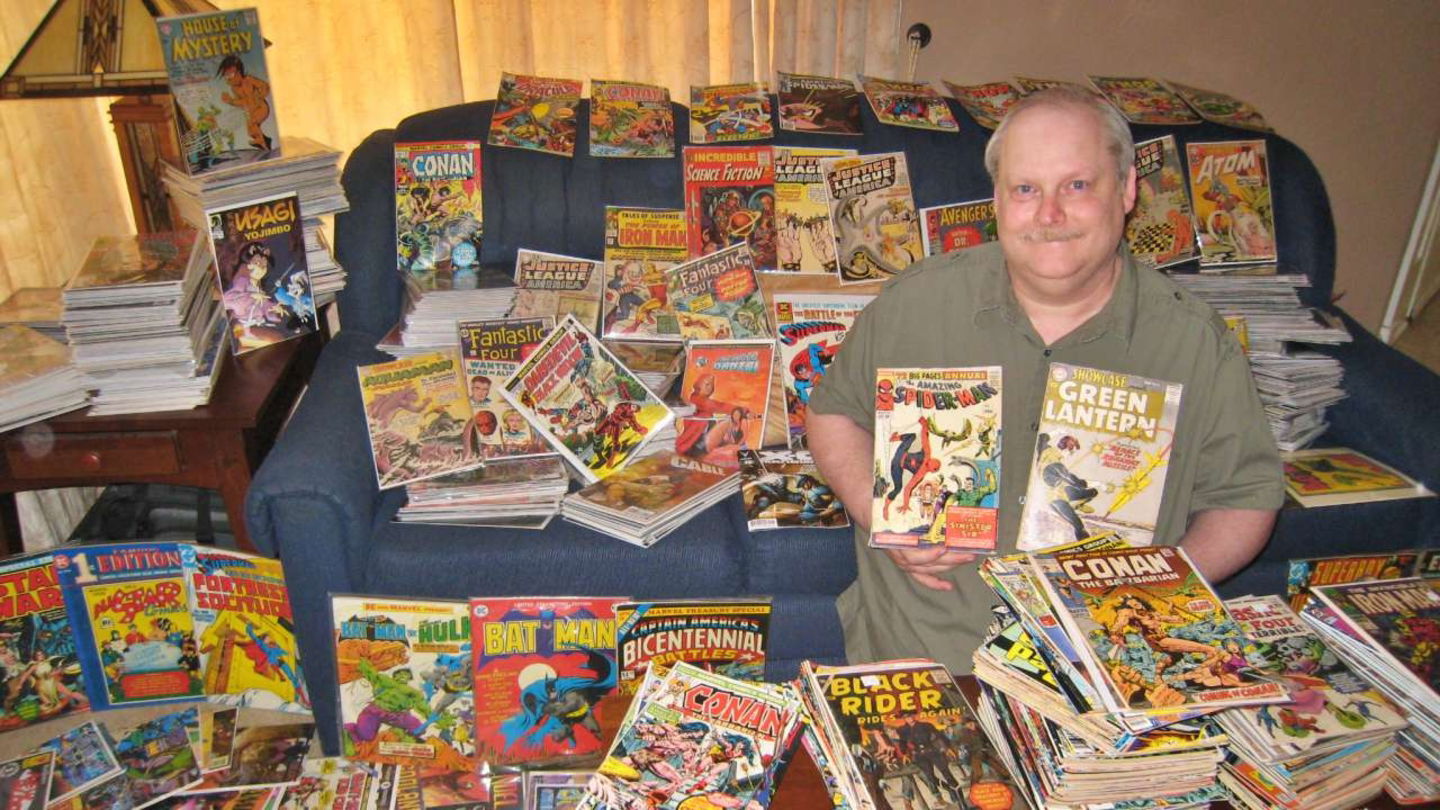 El mayor coleccionista de cómics cuenta con más de 138 mil ejemplares