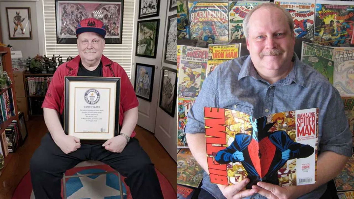 El mayor coleccionista de cómics cuenta con más de 138 mil ejemplares