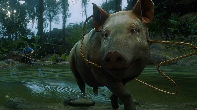 Los cerdos de Red Dead Redemption II esconde un macabro secreto que desearías no saber