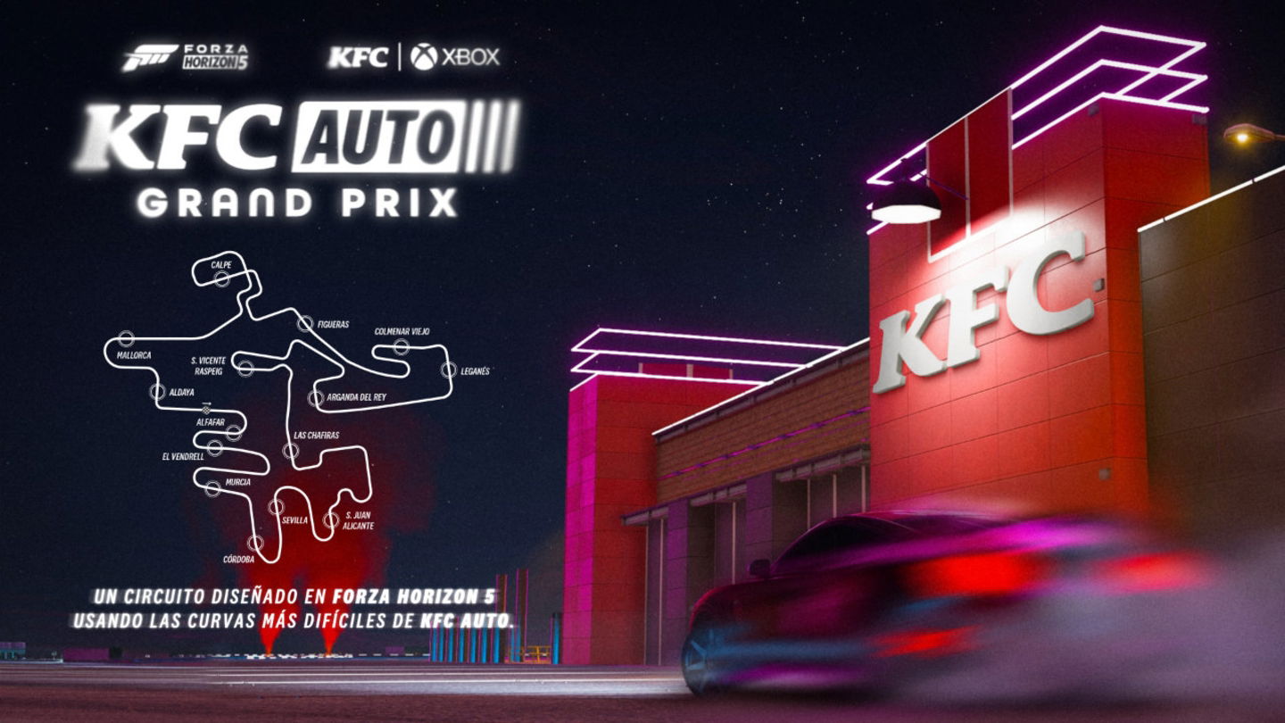 Forza Horizon 5 - Circuito KFC y Xbox España