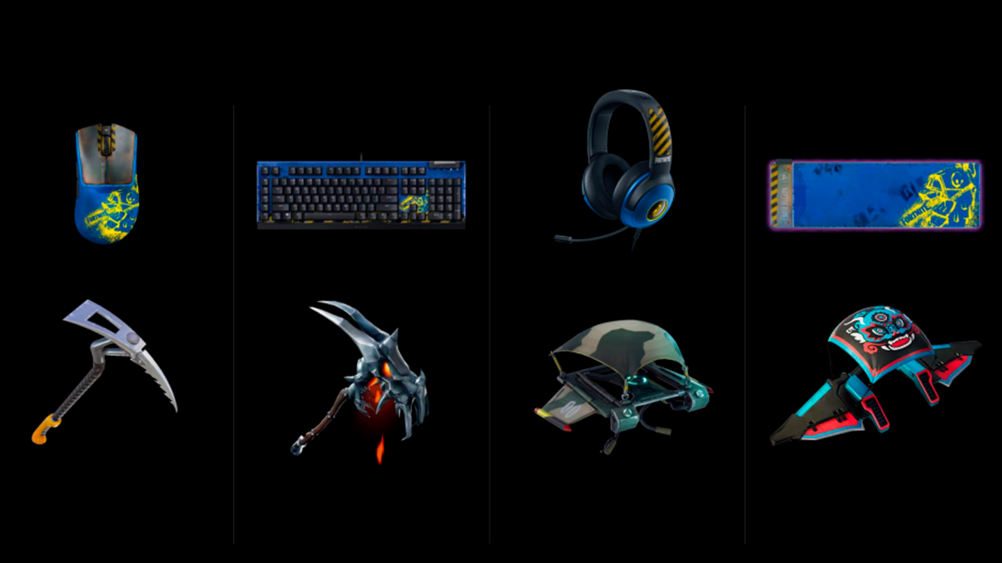 Razer anuncia una colección de periféricos en colaboración con Fortnite
