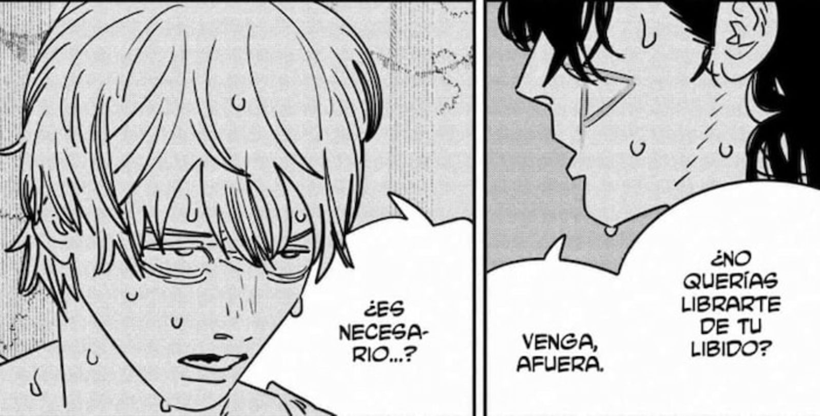 Denji quiere deshacerse de su líbido, así que Asa le ofrece una brutal solución