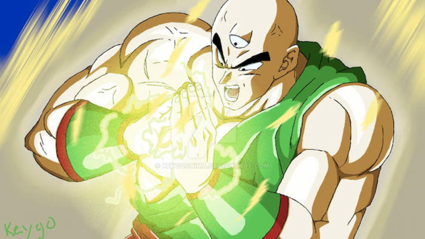 Esta técnica de Tien es capaz de herir gravemente a villanos más fuertes
