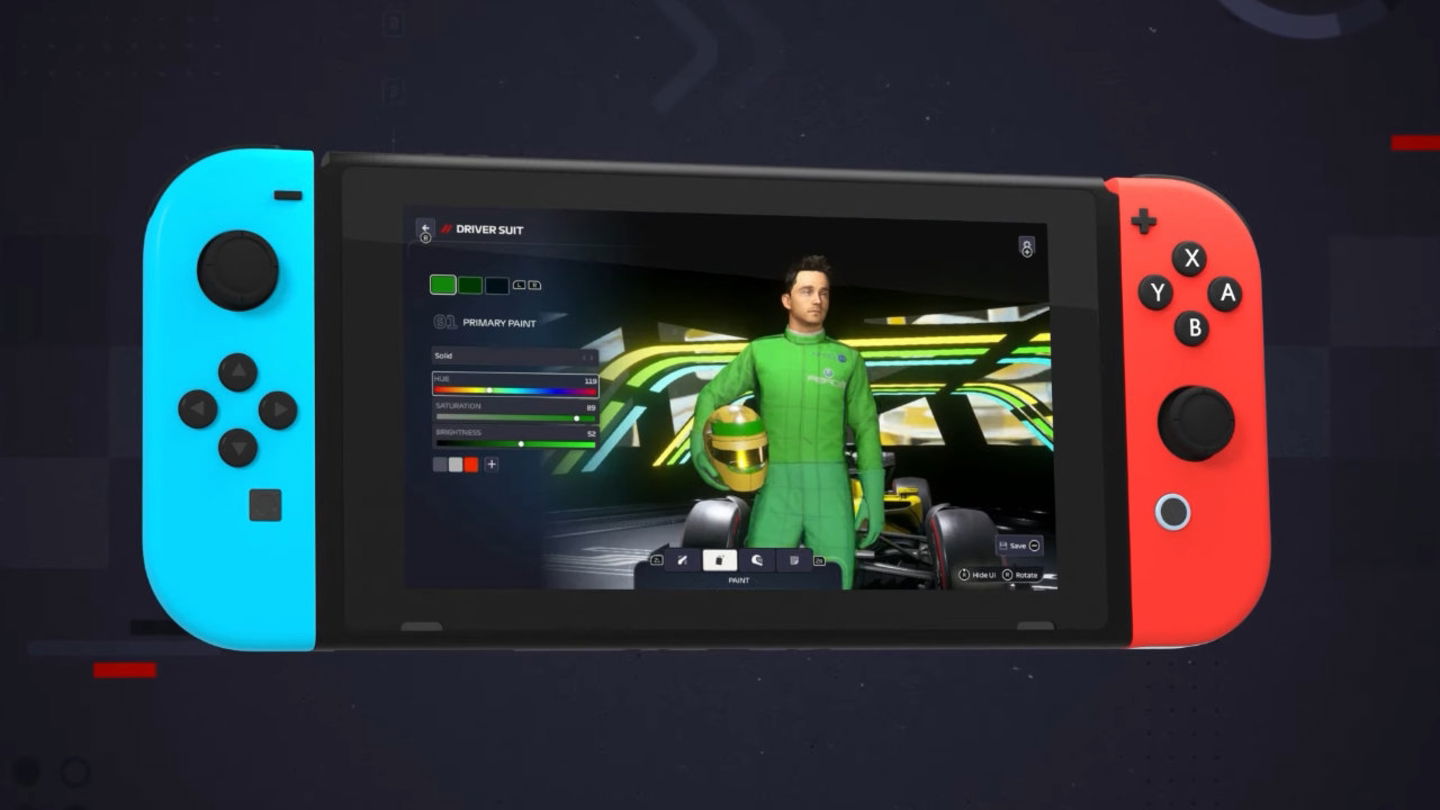 F1 Manager 2024 Nintendo Switch - Captura de pantalla