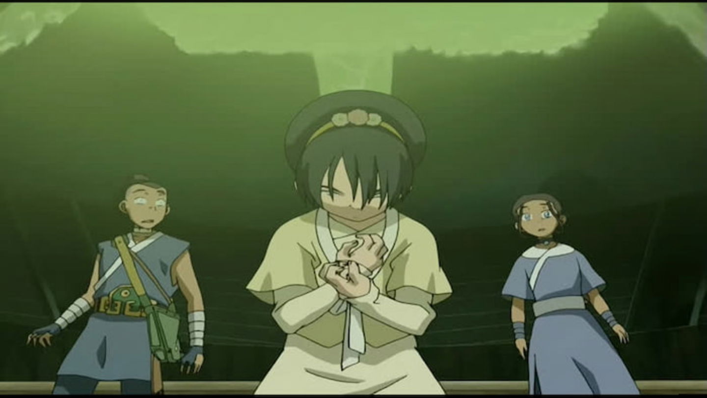 La introducción de Toph es uno de los mejores momentos de la chica y donde brilla sin igual