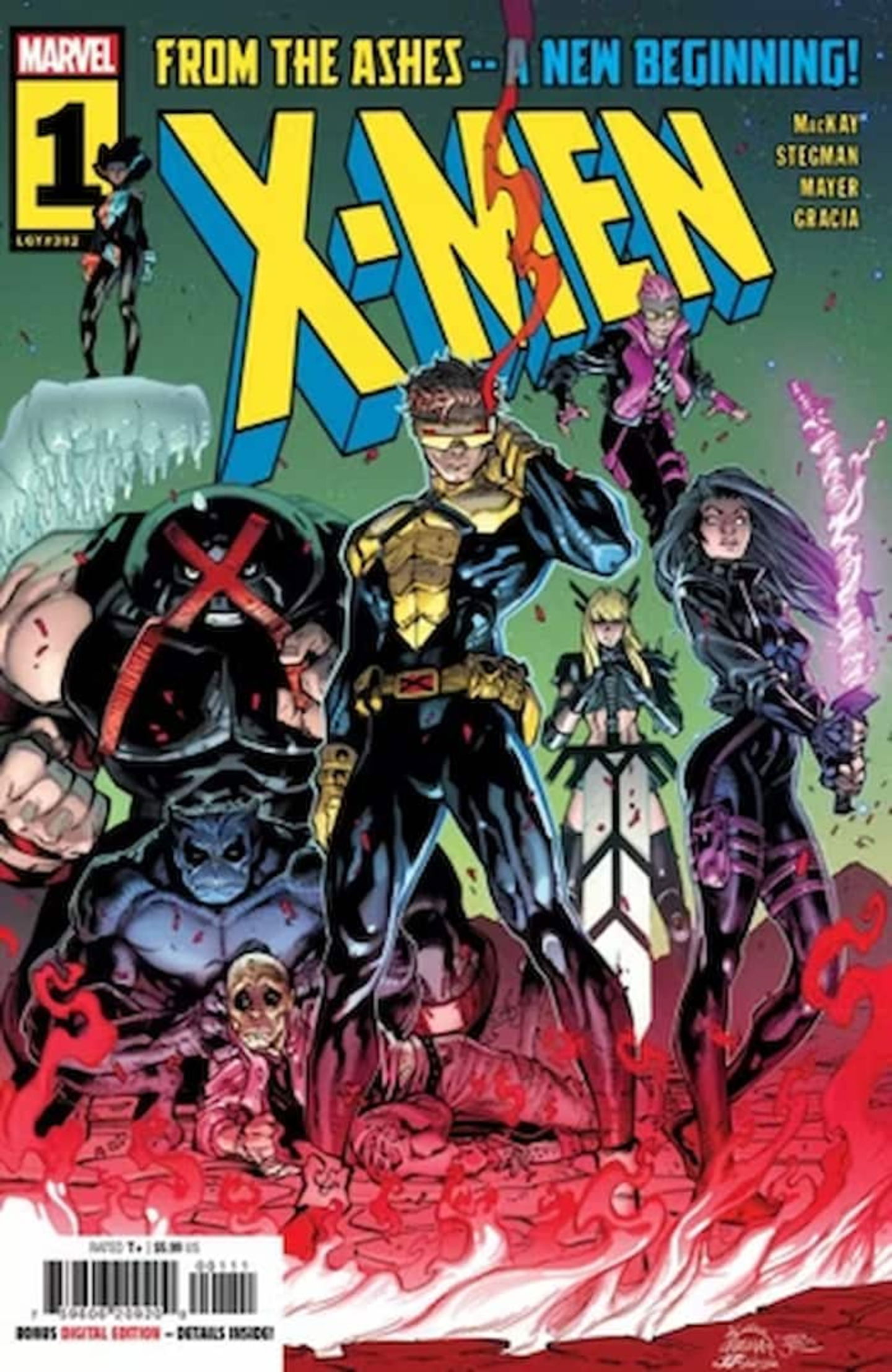 Los X-Men están por empezar una nueva era de la mano de MacKay y Stegman