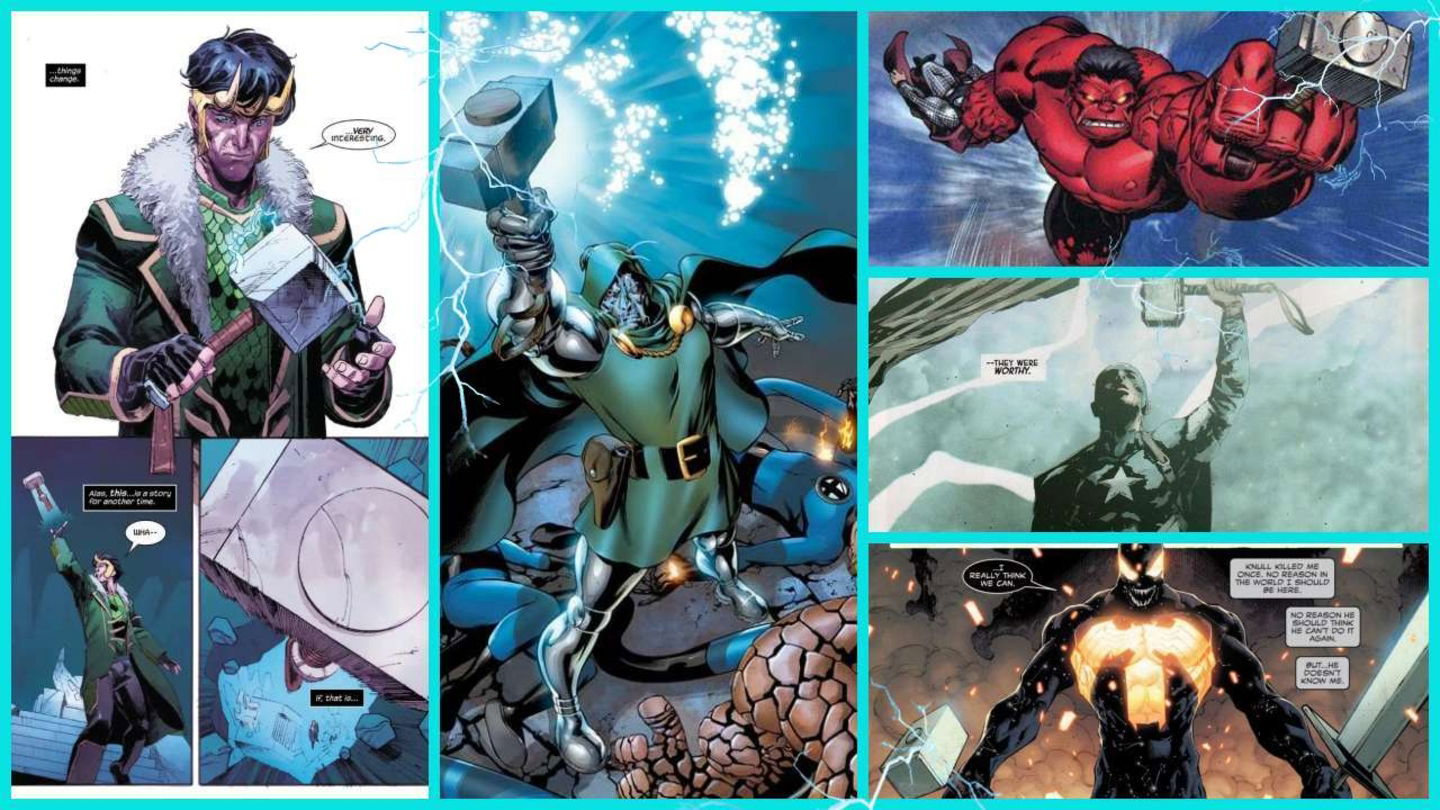 Los villanos de Marvel también han podido levantar el Mjolnir de Thor