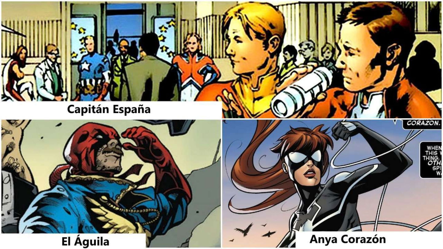 Estos son los superhéroes de Marvel y DC que provienen de España