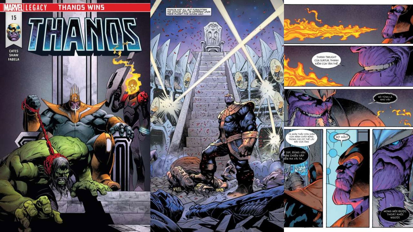 ¿Qué pasaría si Thanos hubiera ganado? Este cómic lo cuenta