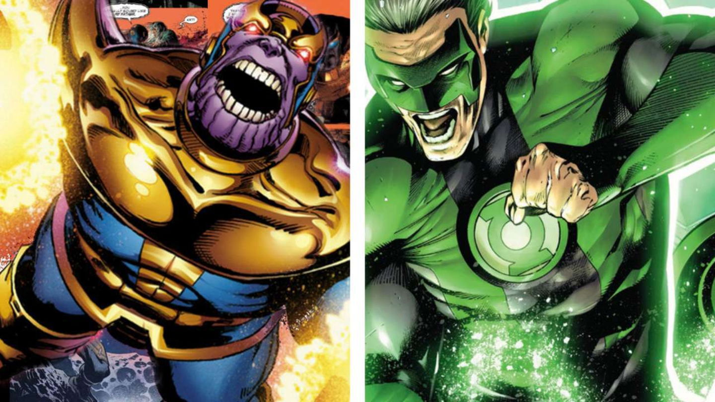 DC vs Marvel: ¿podría un Linterna Verde ganarle a Thanos?