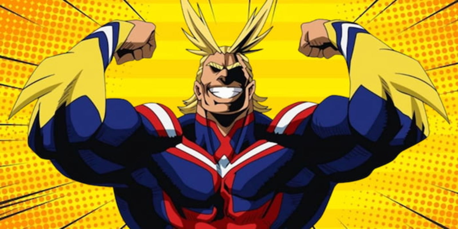 All MIght es una gran representación y adaptación de los héroes estadounidenses