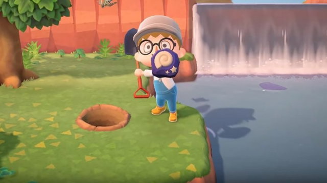 Un usuario de Animal Crossing: New Horizons descubre un detalle muy curioso de los fósiles